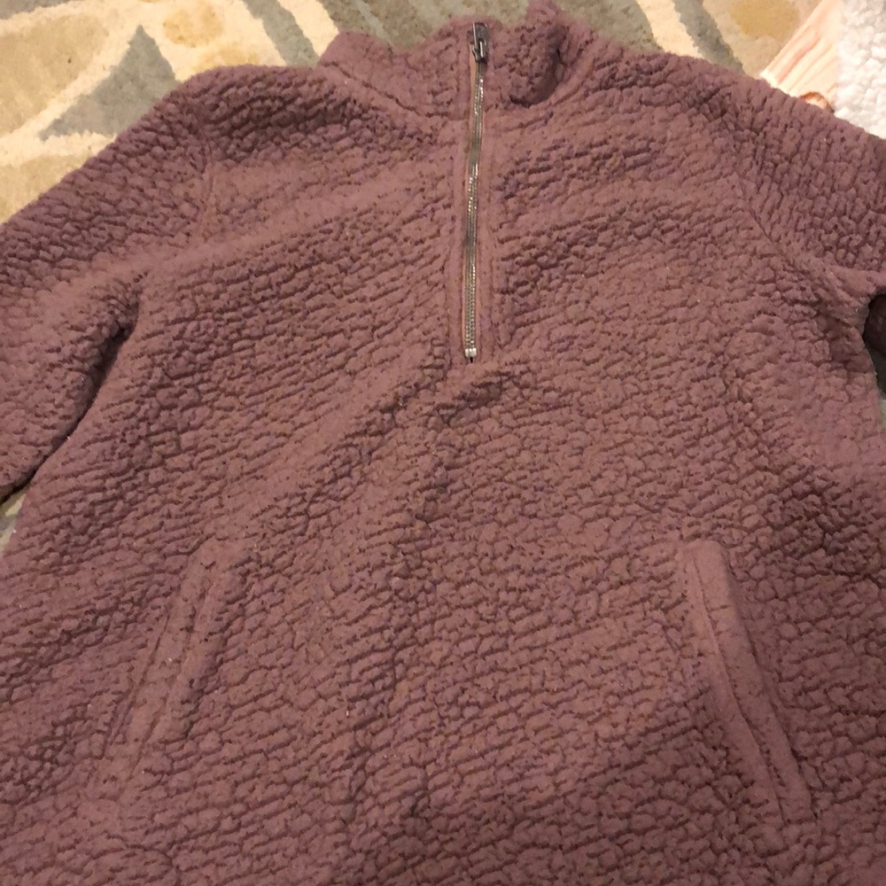 aberocrombie & fitch sherpa